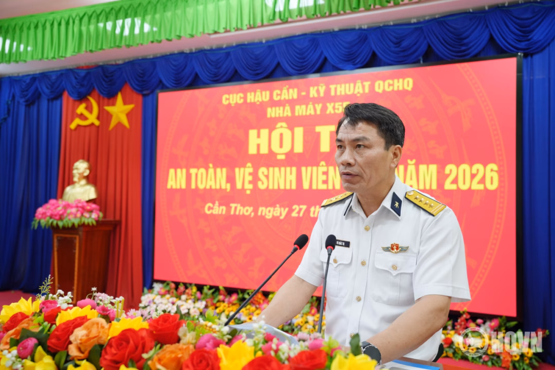 Đại tá Vũ Khắc Trị nhấn mạnh tầm quan trọng của việc duy trì kỷ luật an toàn trong sản xuất