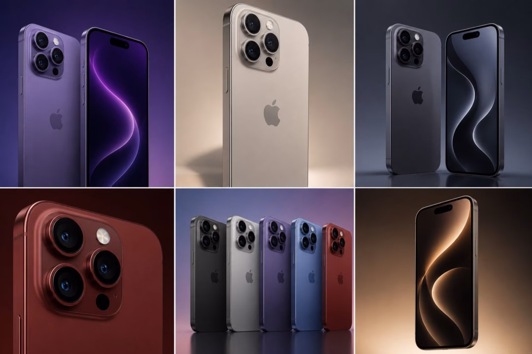 Apple có thể không thay đổi vật liệu trên iPhone 18 Pro, tiếp tục sử dụng nhôm anodized thay vì quay lại với titan. Đồ họa: AI