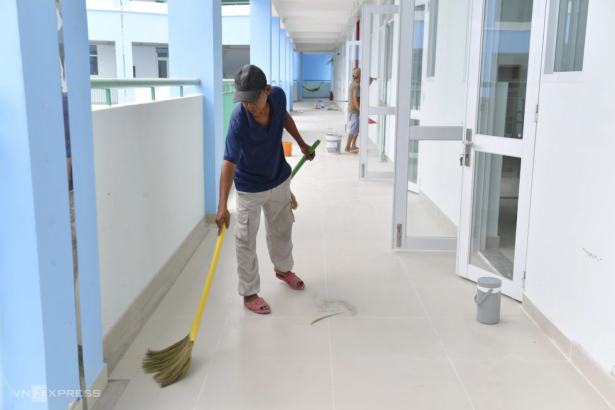 Hội trường trường Tiểu học Trần Đại Nghĩa