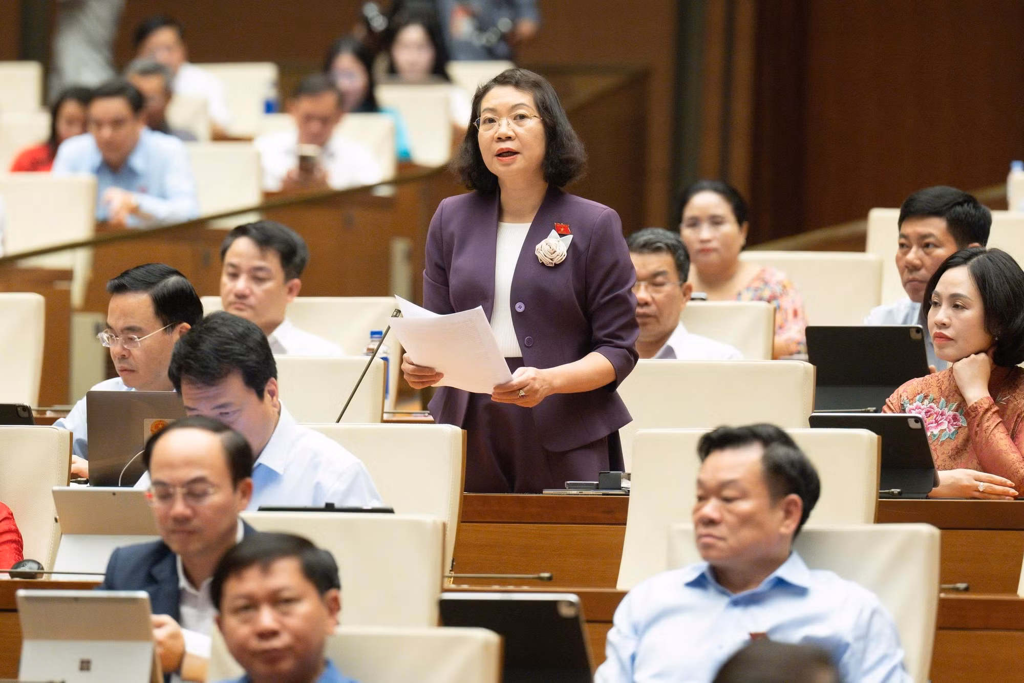 Bà Mai Thị Phương Hoa chính thức được phê chuẩn giữ chức Phó Chủ nhiệm Ủy ban Pháp luật và Tư pháp.