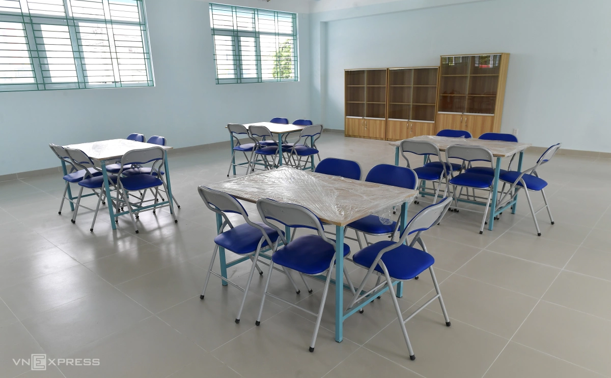 Trang thiết bị hiện đại trong phòng học